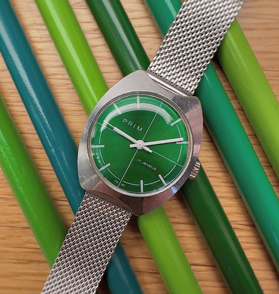 Prim Geometric Zelené