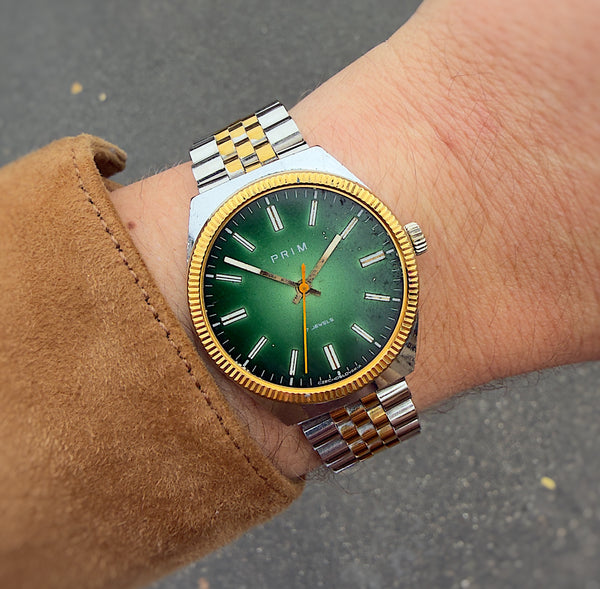 Prim Rolex Zelené 66. Patinové